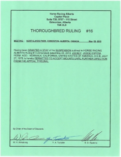Ruling 016