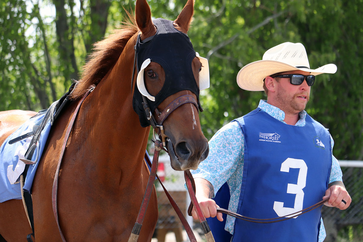 Brady Schultz in the paddock | Credit: Helen Akerstrom