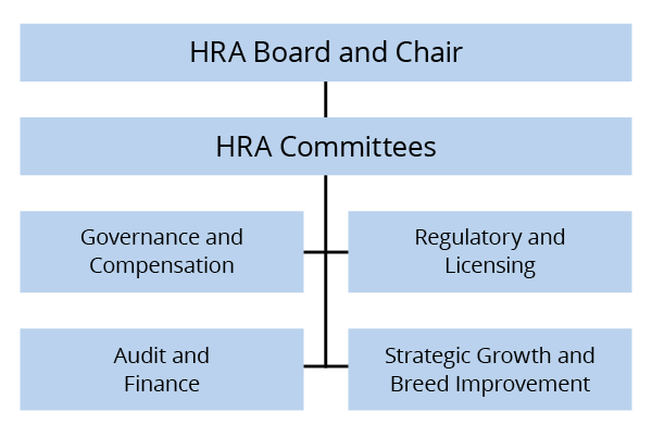HRA Committee Structure chart