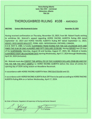 Ruling T108-2023 (Amended)