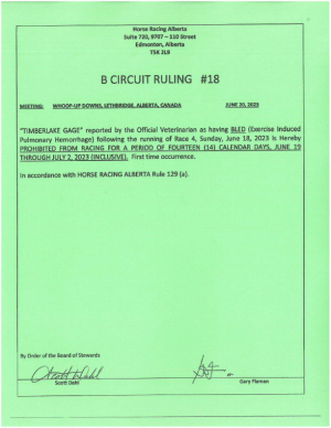 Ruling B018-2023