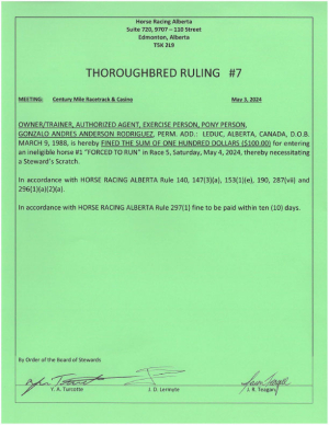 Ruling T007-2024