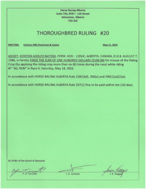 Ruling T020-2024