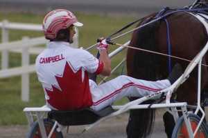 Brandon Campbell will be representing Canada in the WDC at Century Downs Casino and Racetrack