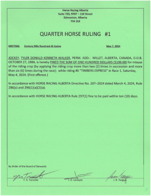 Ruling QH001-2024