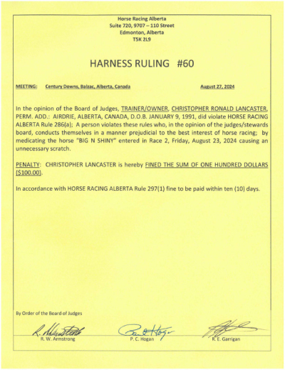 Ruling H060-2024