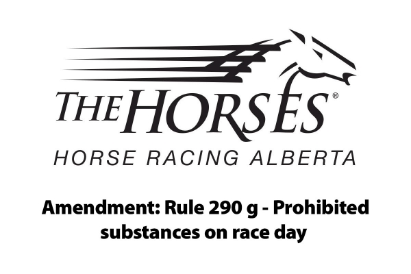 Notice: Prohibited substances on race day