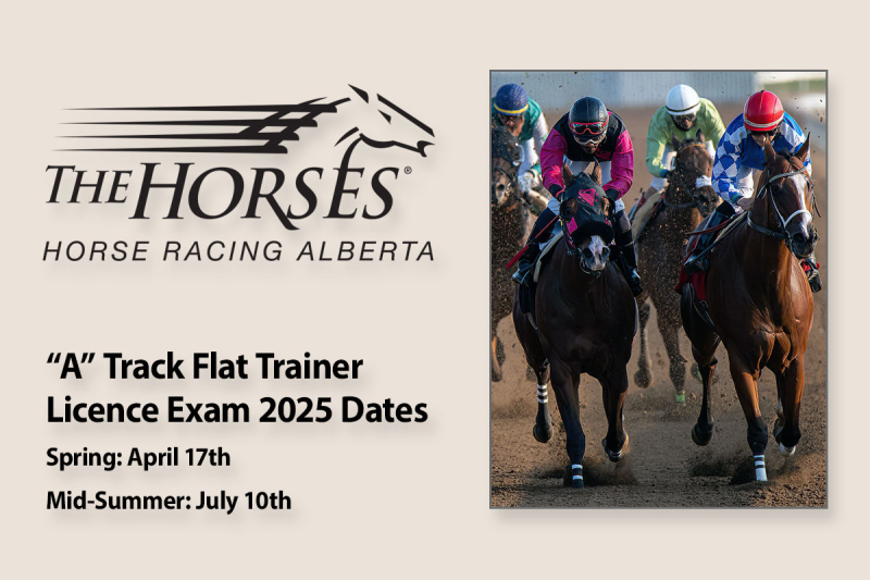 &quot;A&quot; Track Flat Trainers&#039; Licence Exam Dates 2025