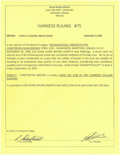 Ruling H075-2024