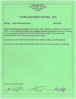 Ruling T021-2024
