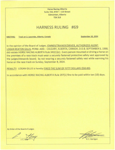 Ruling H069-2024