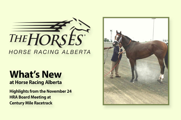 What’s New at Horse Racing Alberta