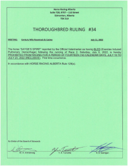 Ruling T034-2022