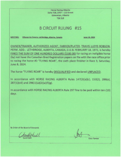 Ruling B015-2024